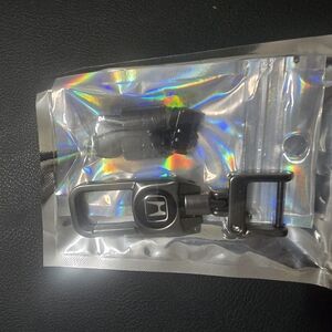 Black Keychain with Logo